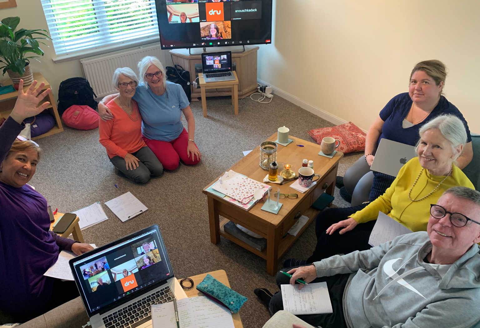 Scotland team at Denny